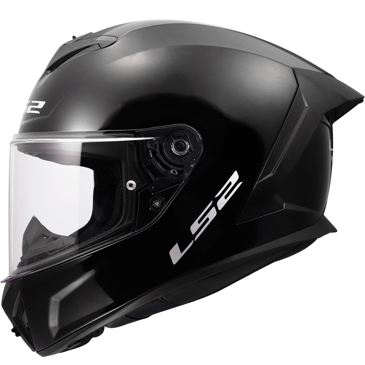 LS2 FF820 Rapid 3 Solid Gloss Black FREE UK Delivery, FREE 365 Day Returns | Moto Central