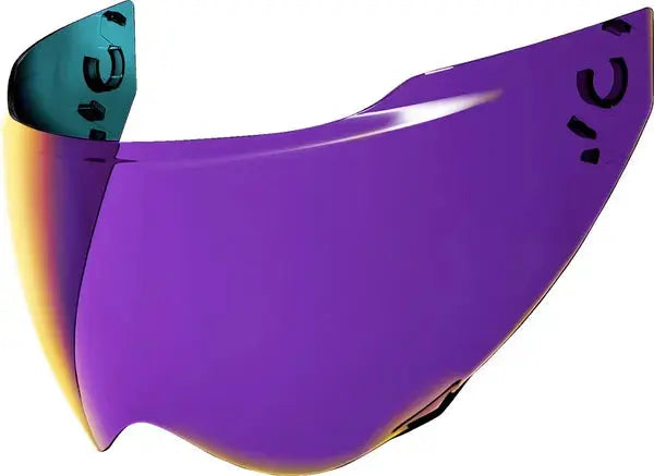 Icon Domain Helmet Shield Visor Poison Purple - FREE UK Shipping, FREE 365 Day Returns | Moto Central