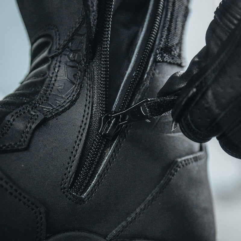 Rebelhorn Scout Boots Matt Black FREE UK Delivery, FREE 365 Day Returns | Moto Central