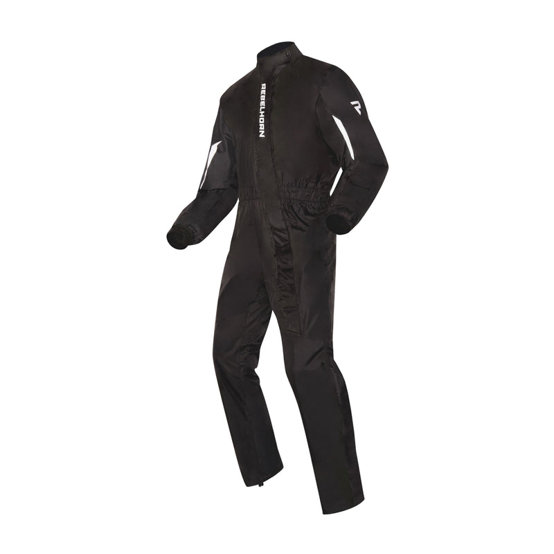 Rebelhorn Travel Waterproof Over Suit Black FREE UK Delivery, FREE 365 Day Returns | Moto Central