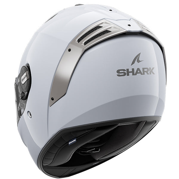 Shark Spartan RS Blank Gloss White / Silver