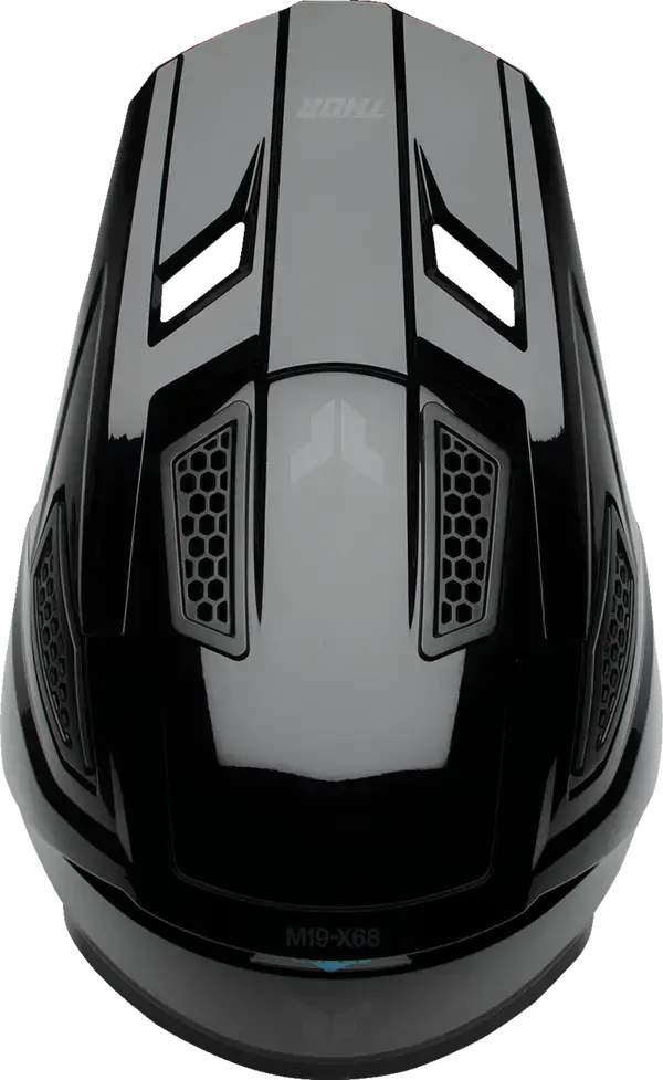 Thor Fleet Blackout Gloss Black - FREE UK Shipping, FREE 365 Day Returns | Moto Central