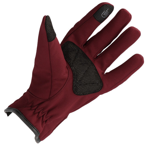 Richa Scoot Softshell Ladies Textile Gloves Burgundy