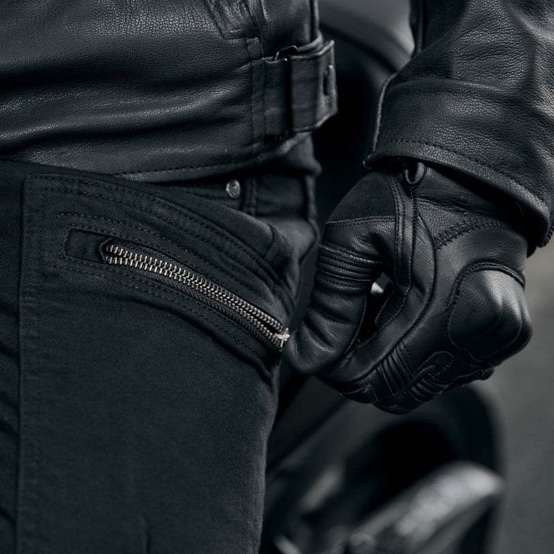 Rebelhorn Urban 3 Jeans Washed Black FREE UK Delivery, FREE 365 Day Returns | Moto Central