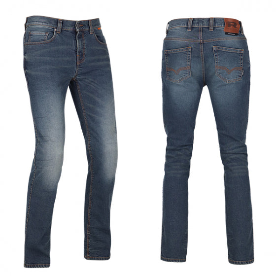 Richa Original 2 Slim Fit Riding Denim Jeans Wash Blue