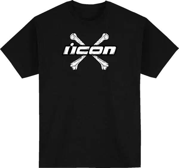 Icon Crestfallen T-Shirt Black - FREE UK Shipping, FREE 365 Day Returns | Moto Central