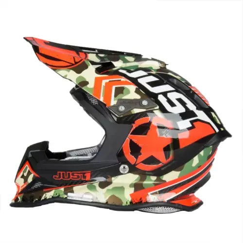 Just1 J12 Carbon MX Kombat Red