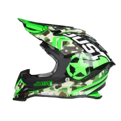 Just1 J12 Carbon MX Kombat Green