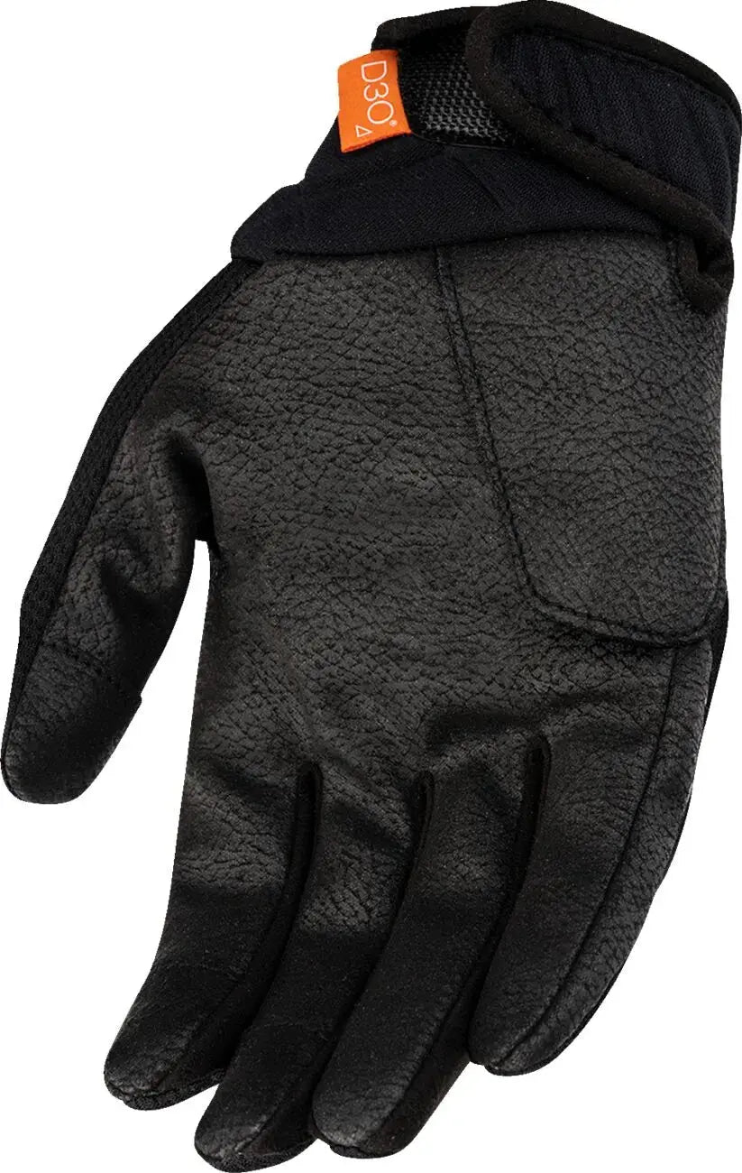 Icon Anthem 3 Ladies Textile Gloves Black - FREE UK Shipping, FREE 365 Day Returns | Moto Central