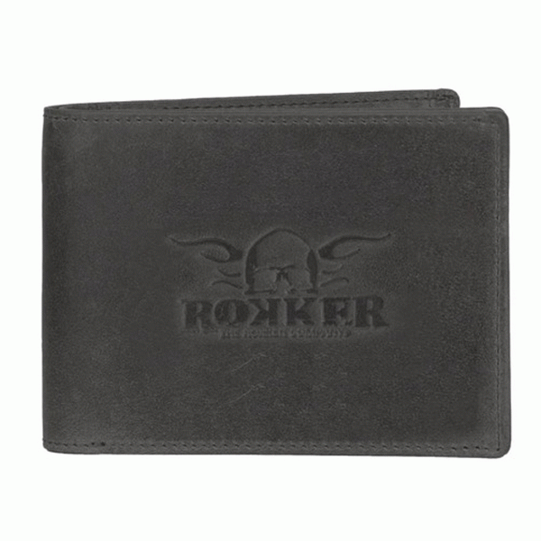 Rokker Traveller Wallet Black FREE UK Delivery, FREE 365 Day Returns | Moto Central