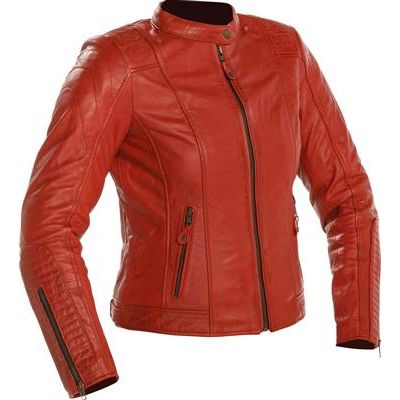 Richa Lausanne Ladies Leather Jacket Red