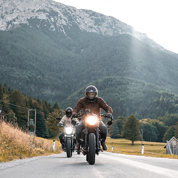 Richa Charleston Leather Jacket Brown