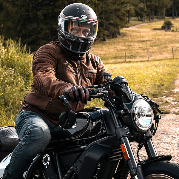 Richa Charleston Leather Jacket Brown