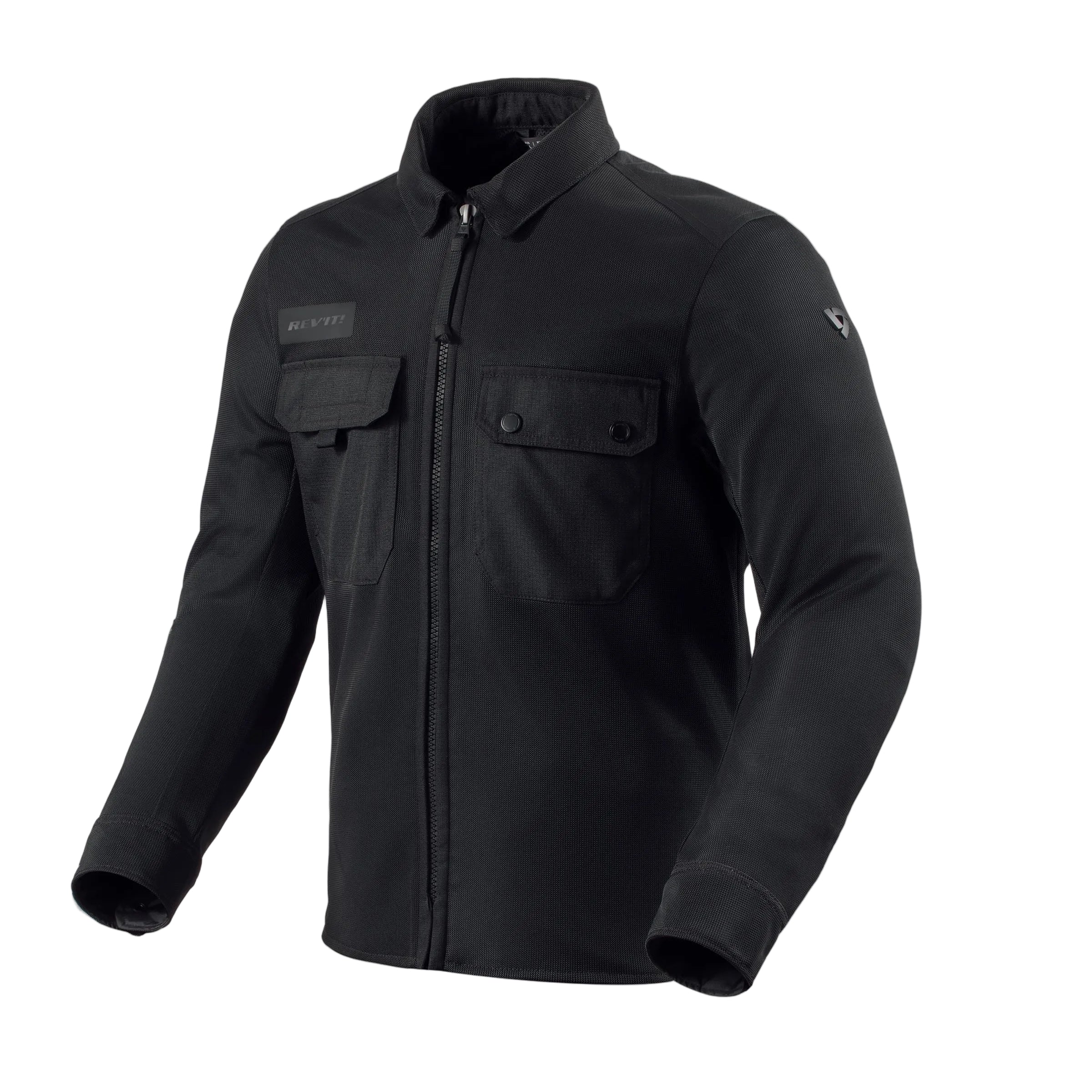 Revit Tracer Air 3 Overshirt Black FREE UK Delivery, FREE 365 Day Returns | Moto Central