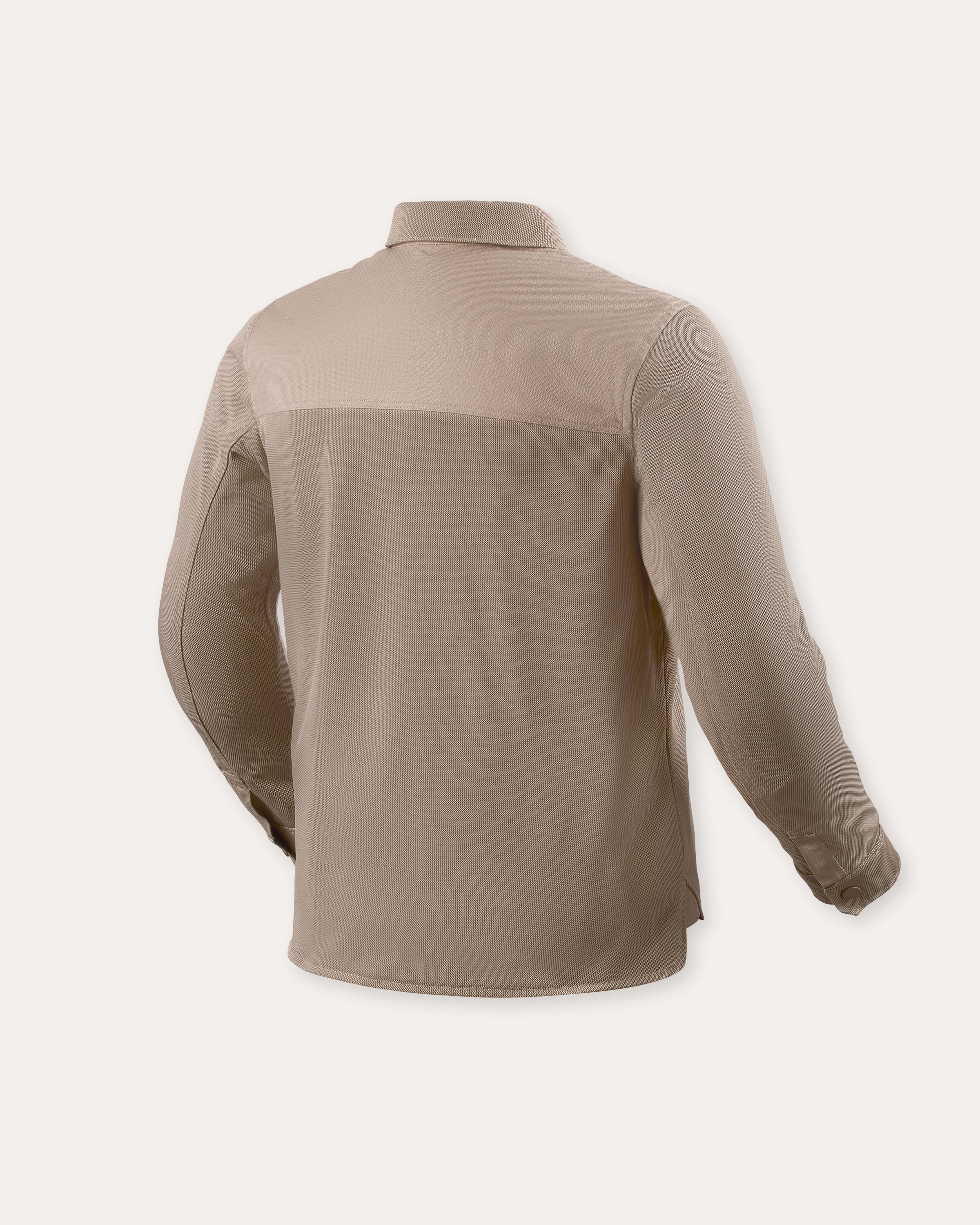 Revit Tracer Air 3 Overshirt Sand FREE UK Delivery, FREE 365 Day Returns | Moto Central