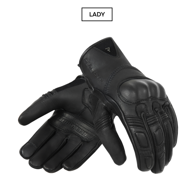 Rebelhorn Thug 2 Ladies Gloves Black FREE UK Delivery, FREE 365 Day Returns | Moto Central