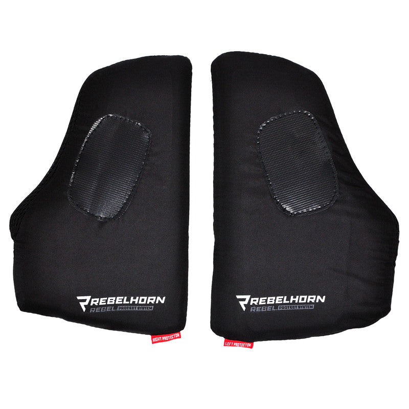 Rebelhorn Chest Protector Black FREE UK Delivery, FREE 365 Day Returns | Moto Central