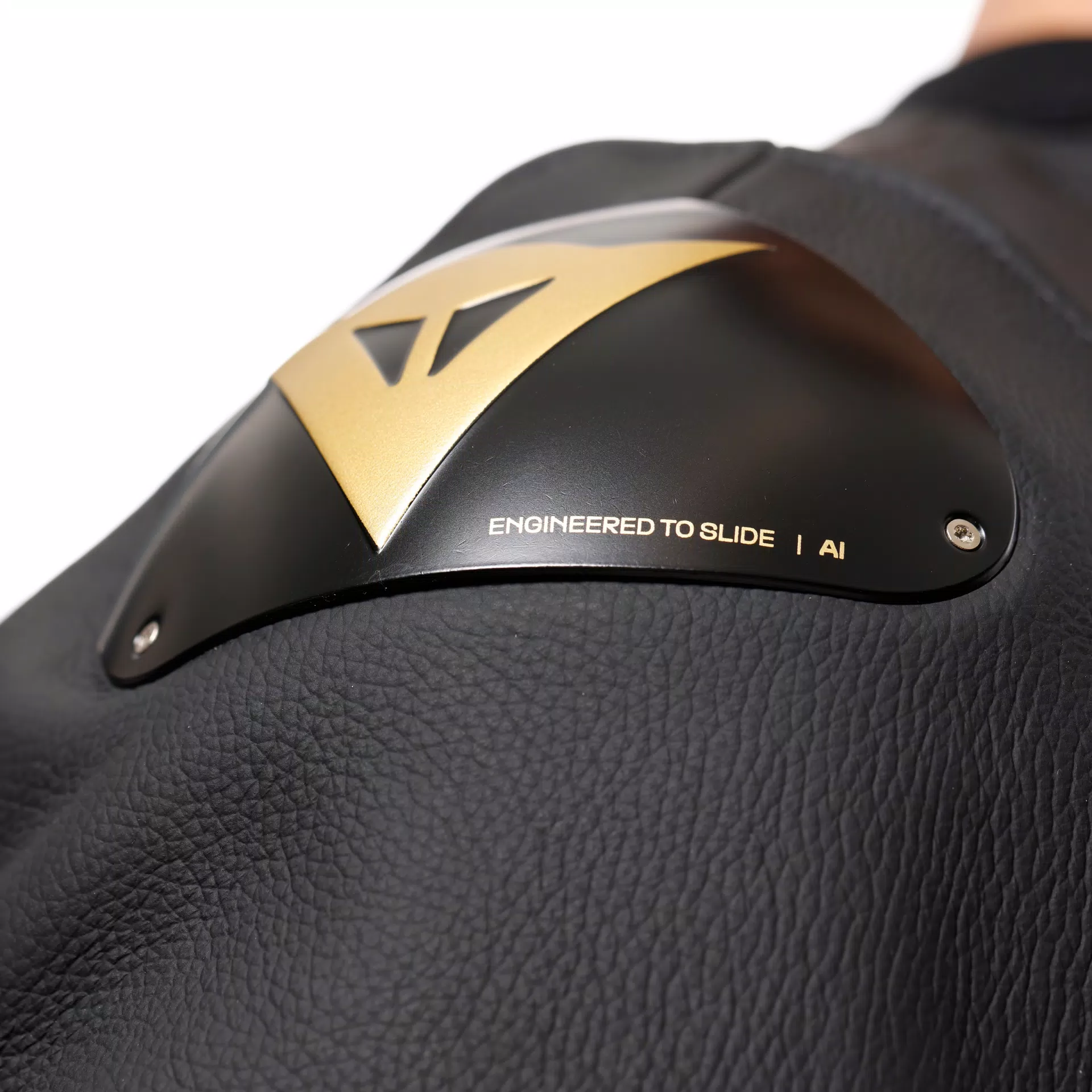 Dainese Racing 5 Leather Jacket Black / Gold