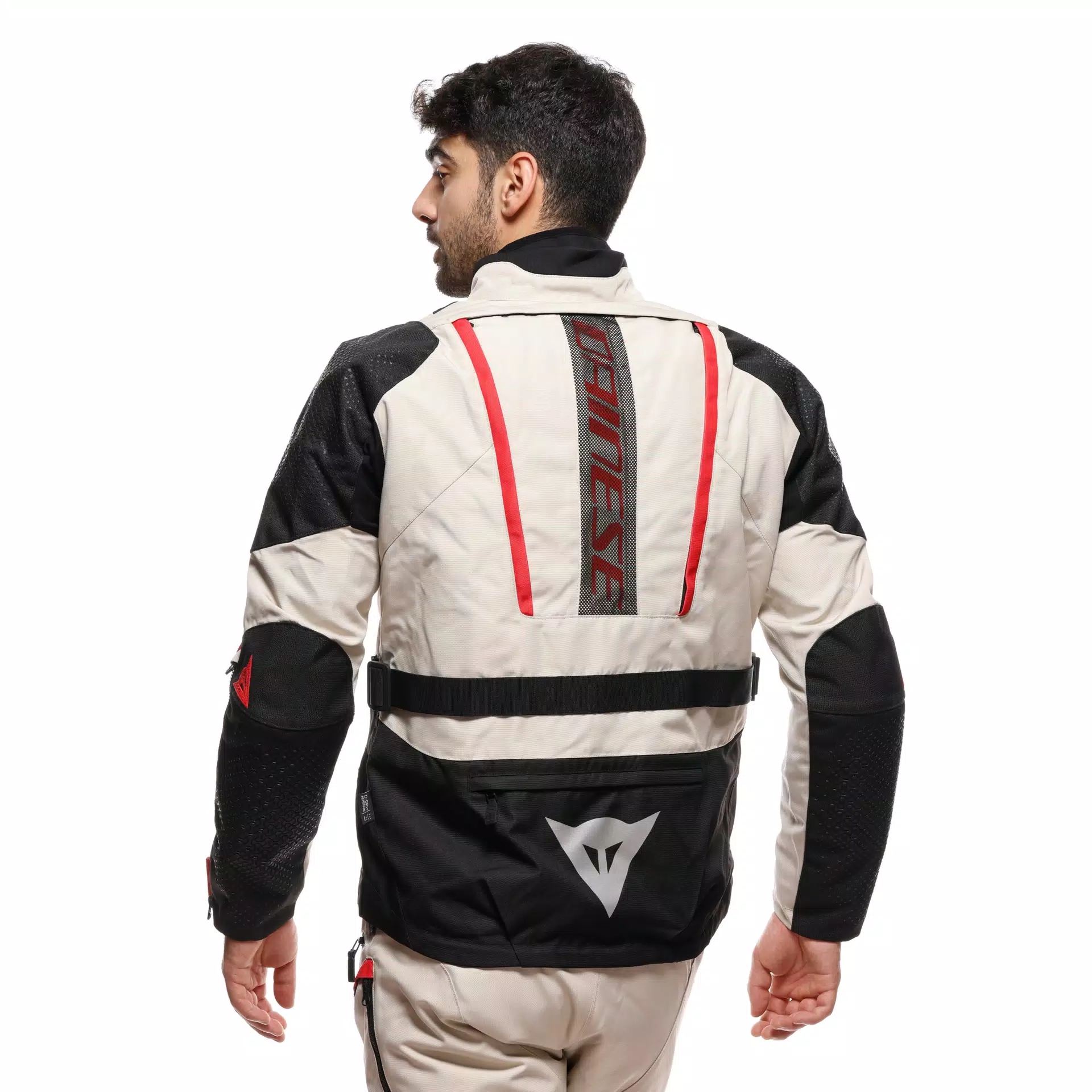 Dainese Gullfoss D-Dry Textile Jacket Black / White / Red
