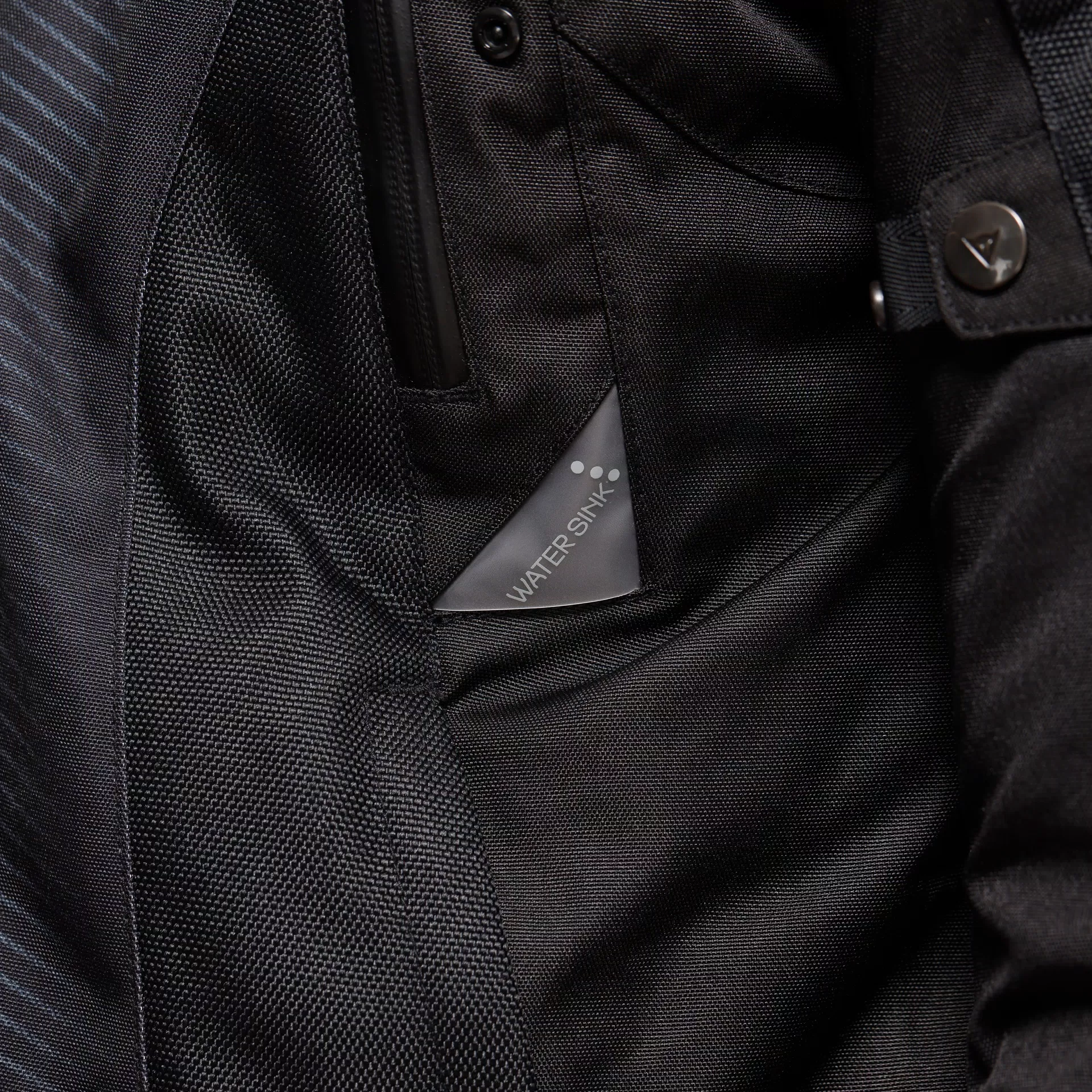 Dainese Super Sprint D-Dry Textile Jacket Black / Lava Red