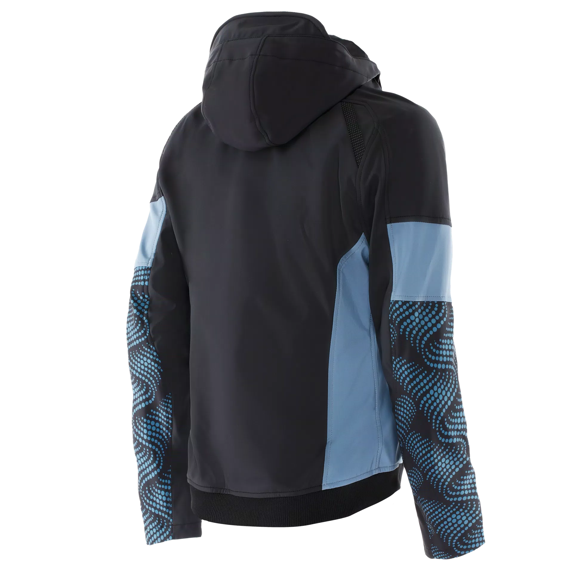 Dainese Ignite 2 Hoodie Ladies Textile Jacket Black / Blue Mirage - FREE UK Shipping, FREE 365 Day Returns | Moto Central