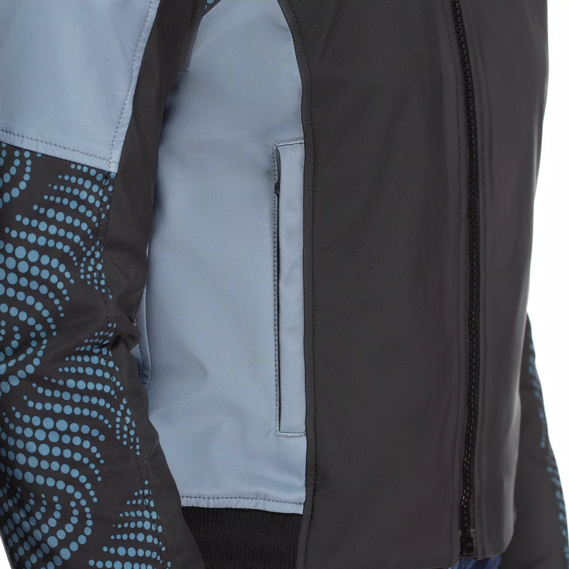 Dainese Ignite 2 Hoodie Ladies Textile Jacket Black / Blue Mirage - FREE UK Shipping, FREE 365 Day Returns | Moto Central