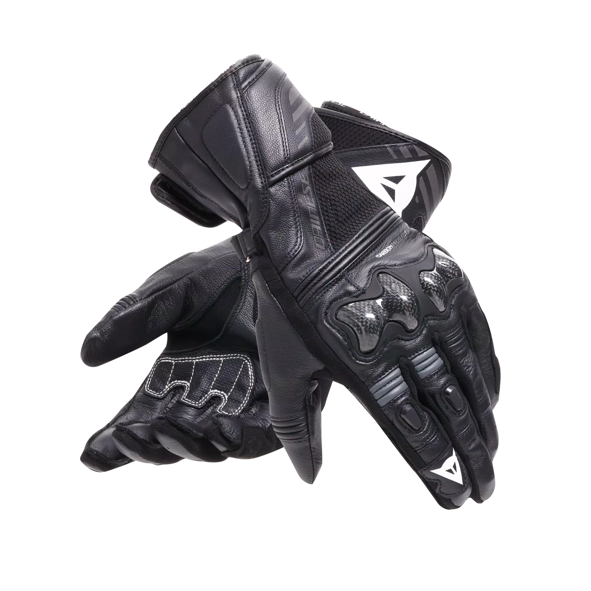Dainese Reacto Carbon Long Gloves Black / Anthracite
