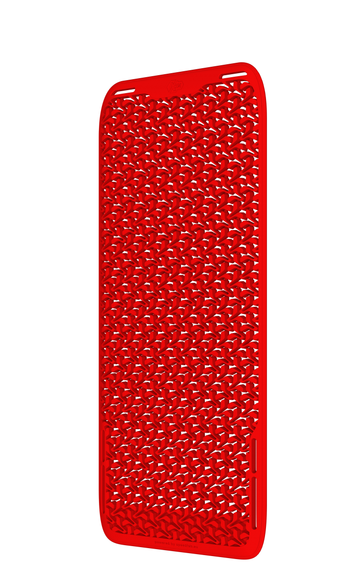 John Doe Level 2 3D Back Protector Red - Large - FREE UK Shipping, FREE 365 Day Returns | Moto Central