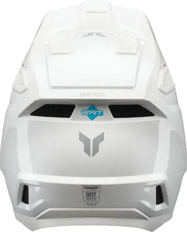 Thor Fleet Whiteout Matt White - FREE UK Shipping, FREE 365 Day Returns | Moto Central