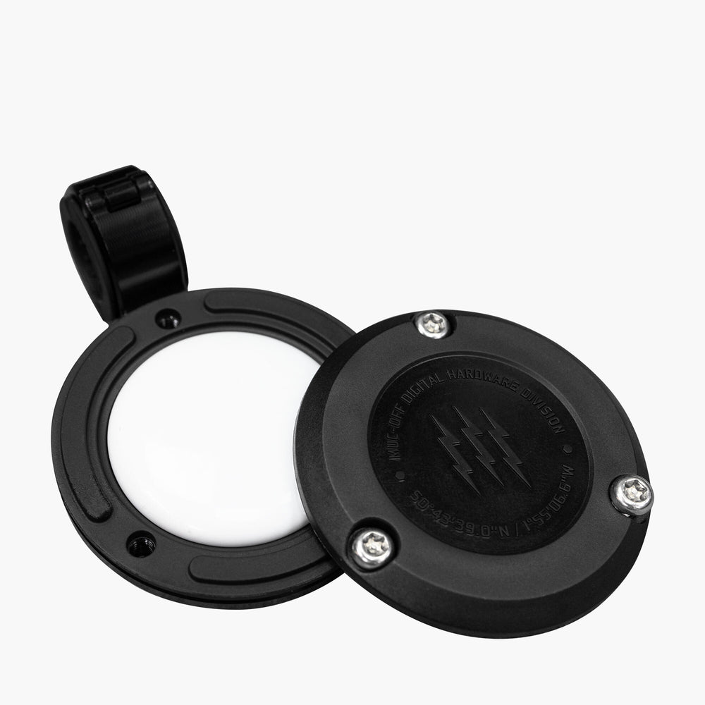 Muc-Off Secure AirTag Holder Black for Powersports