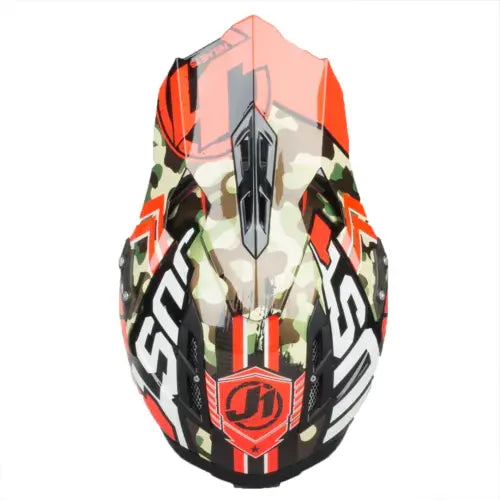 Just1 J12 Carbon MX Kombat Red