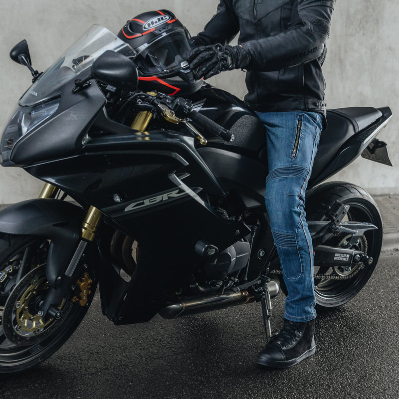 Rebelhorn Vandal Jeans Denim Blue FREE UK Delivery, FREE 365 Day Returns | Moto Central