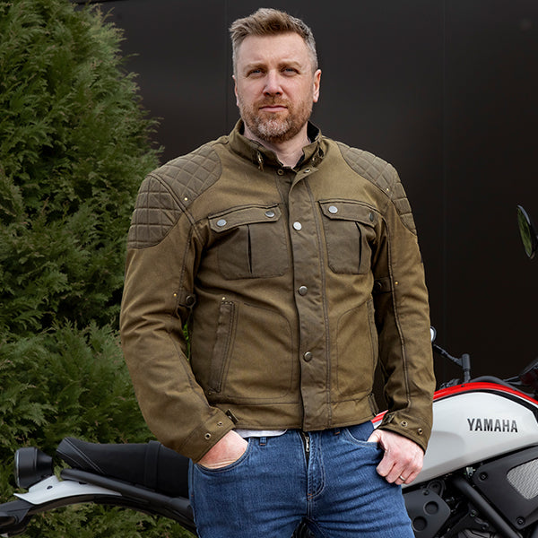 Richa Scrambler 2 Textile Jacket Green