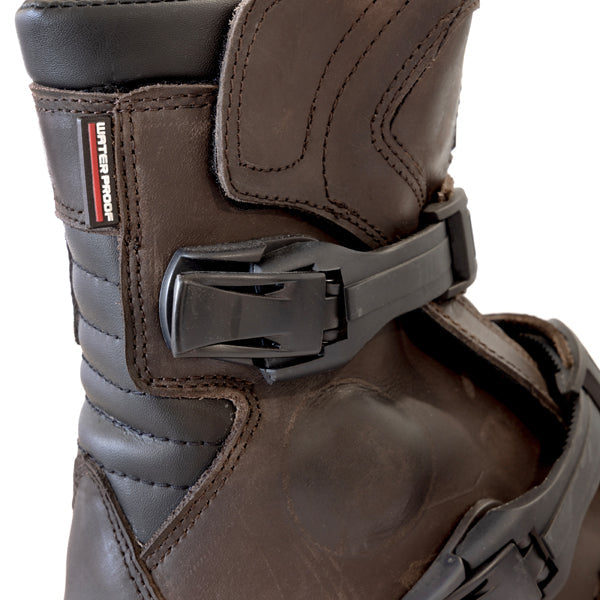 Richa Colt Leather Short Boots Brown