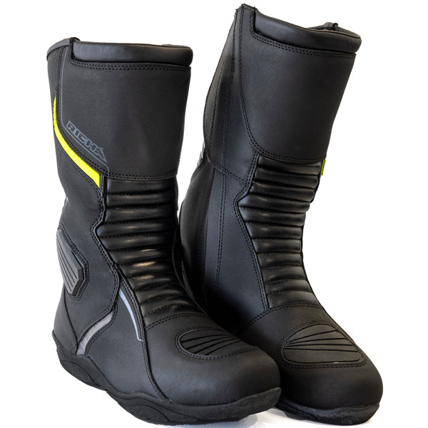 Richa Vortex Leather Boots Black