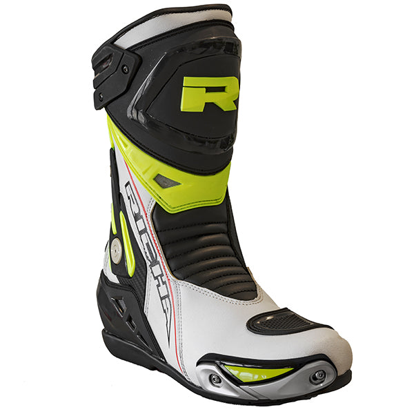 Richa Blade Waterproof Boots White / Black / Fluo Yellow
