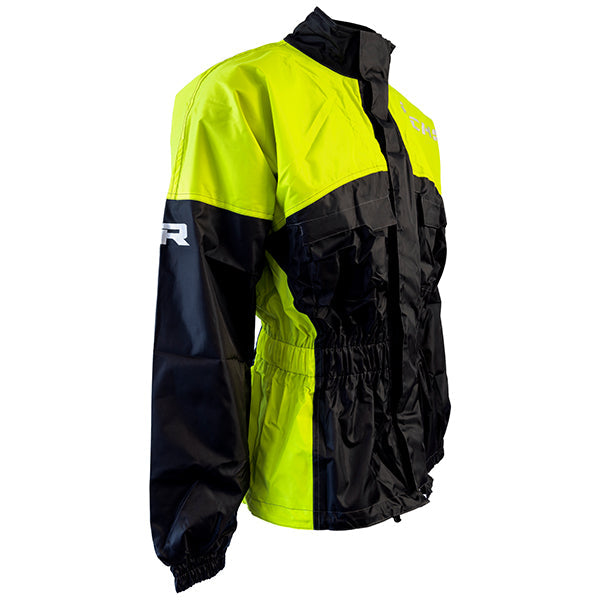Richa Rain Warrior Over Jacket Black / Fluo Yellow