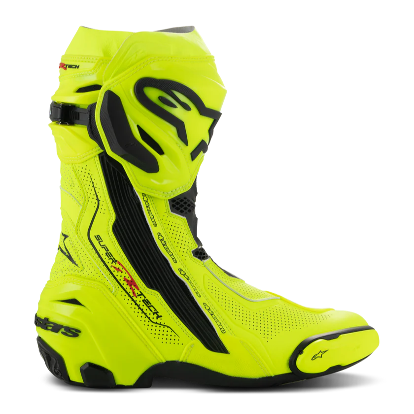 Alpinestars Supertech R Vented Boots Fluo Yellow / Black