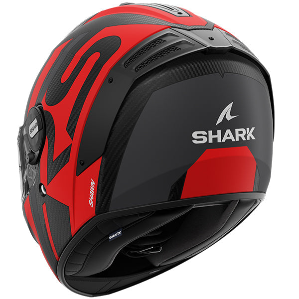 Shark Spartan RS Carbon Shawn Matt Carbon / Anthracite / Red