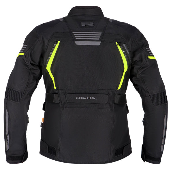 Richa Phantom 3 Ladies Touring Textile Jacket Black / Yellow