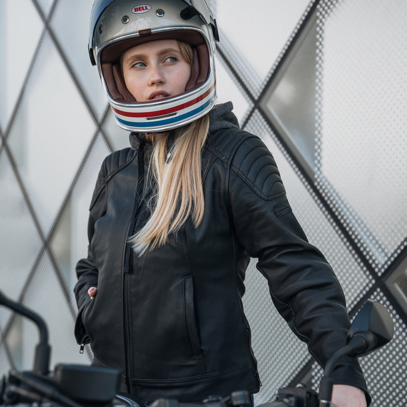 Rebelhorn Impala Ladies Leather Jacket Black FREE UK Delivery, FREE 365 Day Returns | Moto Central