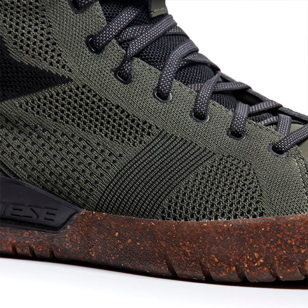 Dainese Metractive Air Riding Shoes Grape Leaf Green / Black FREE UK Delivery, FREE 365 Day Returns | Moto Central