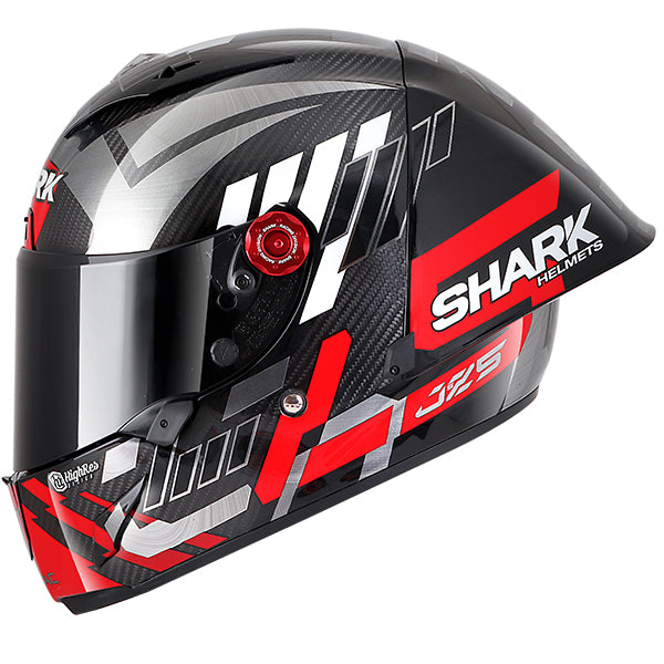 Shark Race R Pro GP 06 Zarco Winter Test Carbon / Chrome / Red