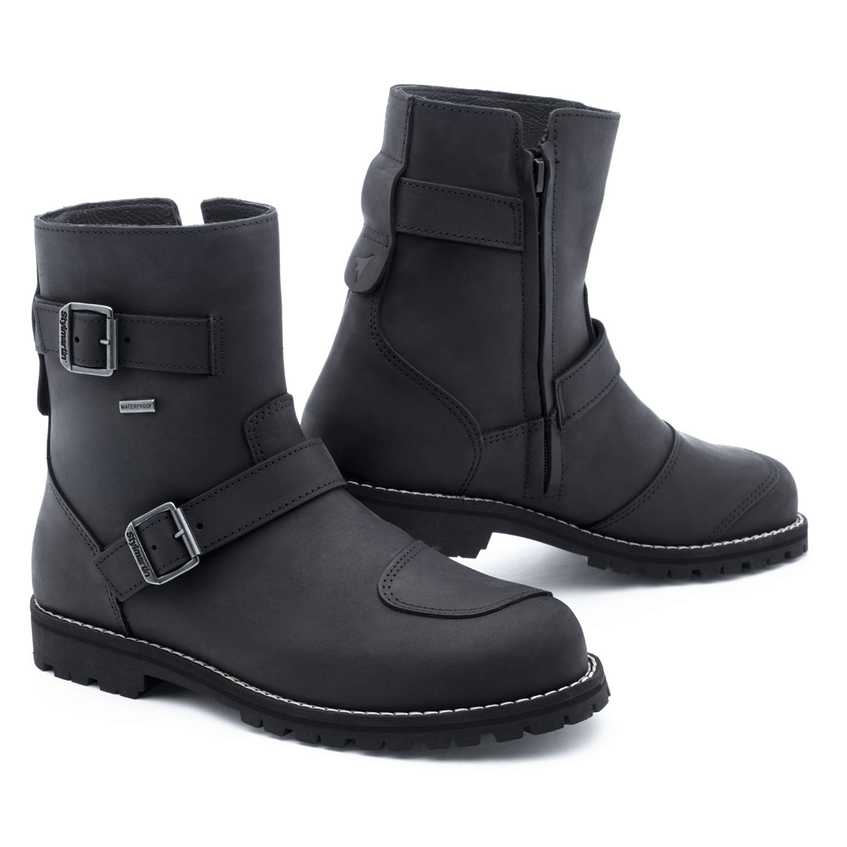 Stylmartin Legend Mid Waterproof Boots Black FREE UK Delivery, FREE 365 Day Returns | Moto Central