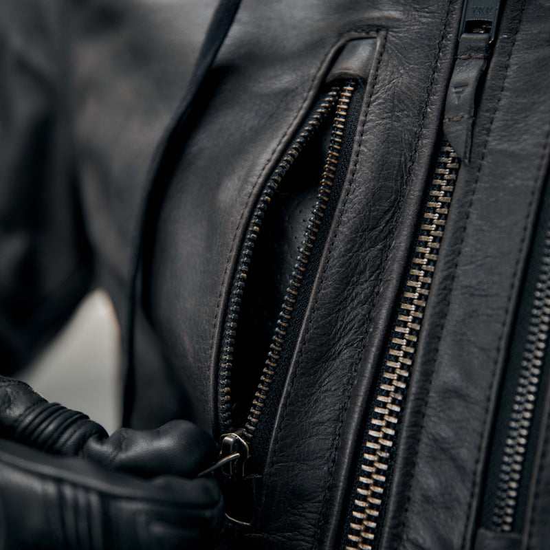 Rebelhorn Impala Leather Jacket Black FREE UK Delivery, FREE 365 Day Returns | Moto Central
