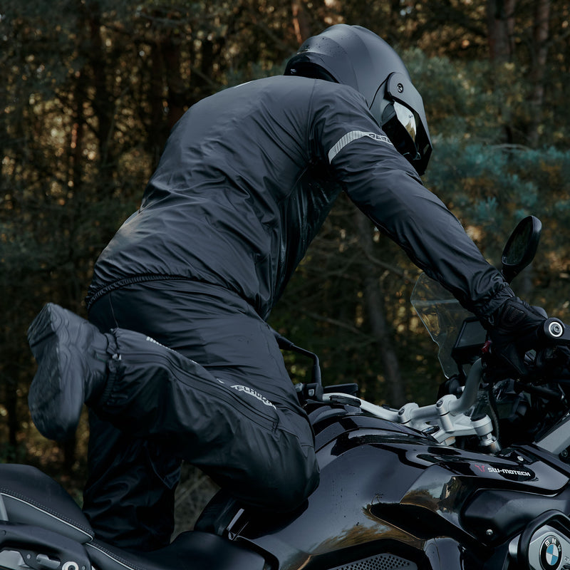 Rebelhorn Ocean Rain Over Trouser Black FREE UK Delivery, FREE 365 Day Returns | Moto Central