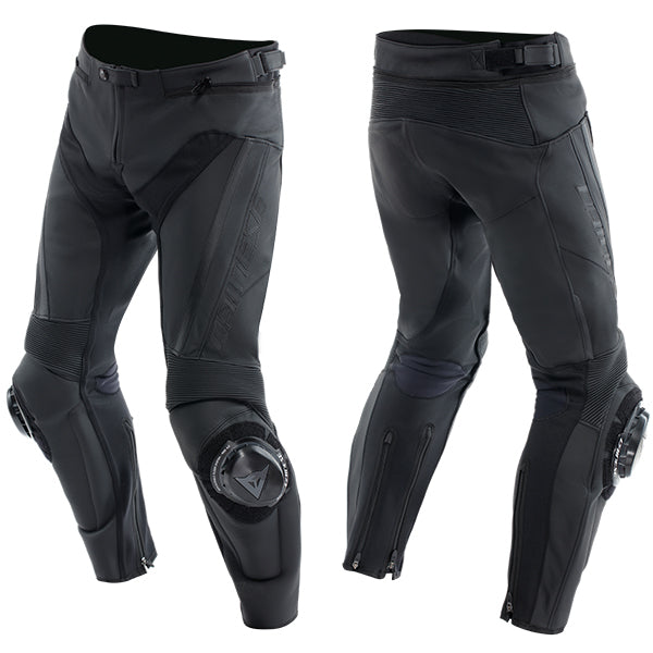 Dainese Delta 4 Leather Trouser Black / Black FREE UK Delivery, FREE 365 Day Returns | Moto Central