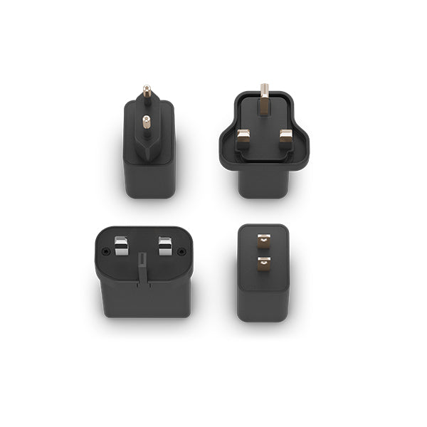 Garmin Adapter USB-C Type G Outlet Plugin Black, plug components view