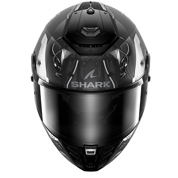 Shark Spartan RS Carbon Xbot Black / Anthracite / Silver