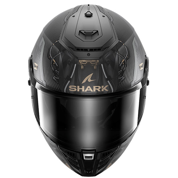 Shark Spartan RS Carbon Xbot Black / Anthracite / Gold